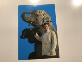 Promotions-Karte ZIRKUS KNIE LOUIS KNIE mit Patma