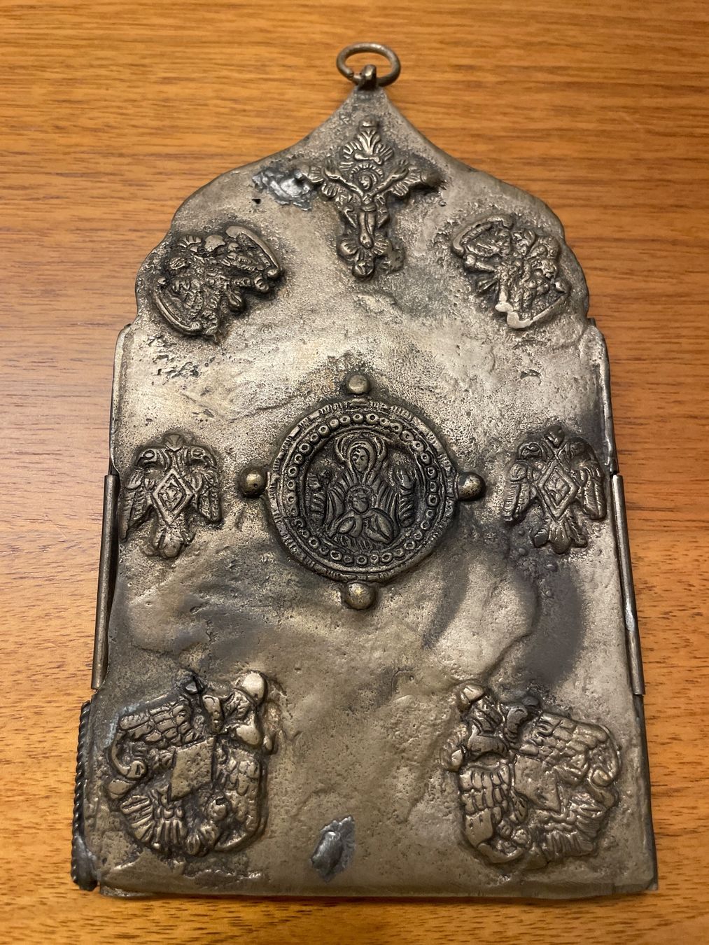 Sculture & Statue: Antike Orthodoxe Reiseikone Triptychon Bronze Klappaltar 19J – Usato da Wettswil venduto da mar_n62n 2