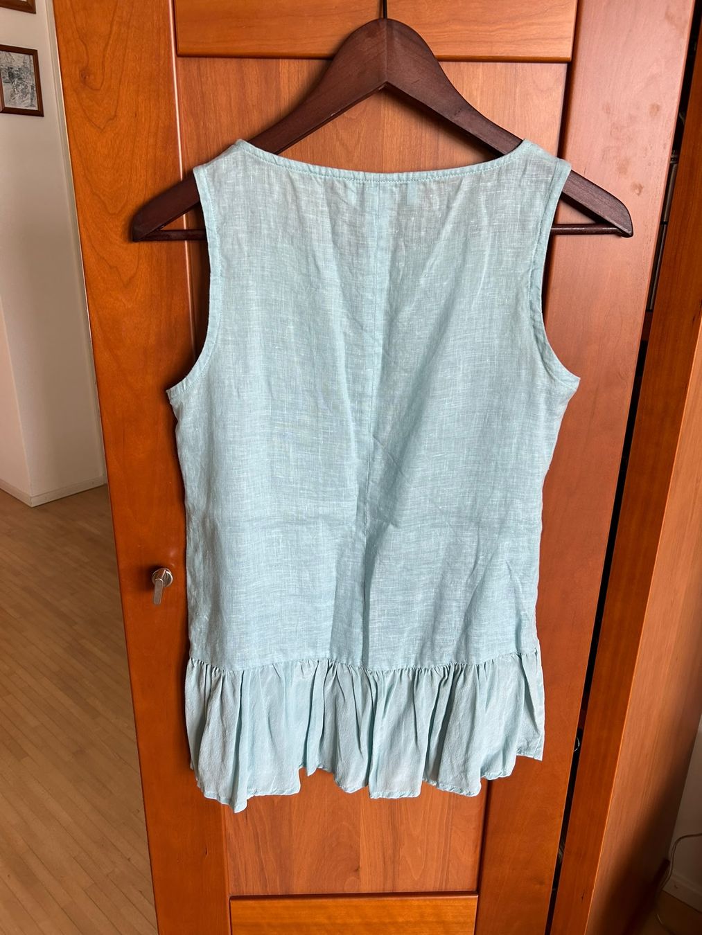 Tops: Leinen Top mintgrün Grösse 34 – Gebraucht aus Wädenswil von coconut1289 1