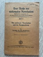 Das Recht der Nationalen Revolution Otto Roellreuter