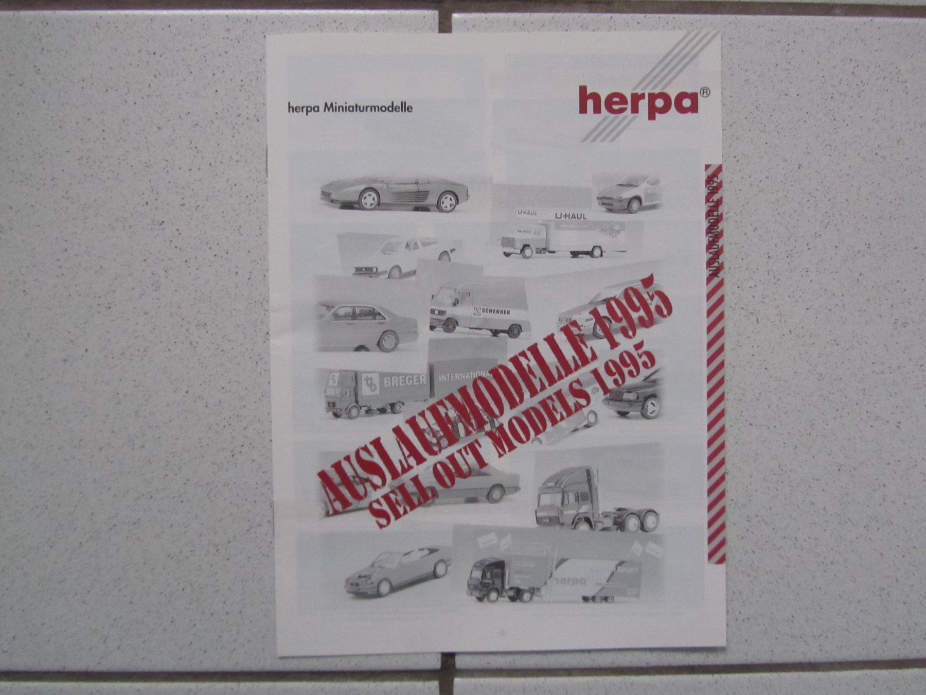 Herpa Modellautos: herpa, Automodell-Katalog 1995 – Gebraucht aus Weiningen ZH von dietsch57 6