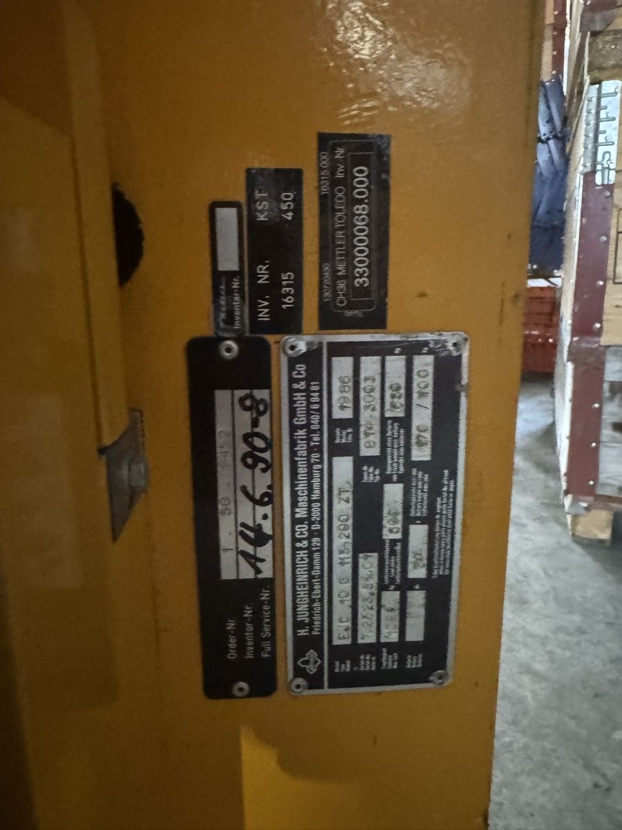 Jungheinrich Carrelli elevatori e a forche: Jungheinrich Stapler – Usato da Bazenheid venduto da Sebi9602 6