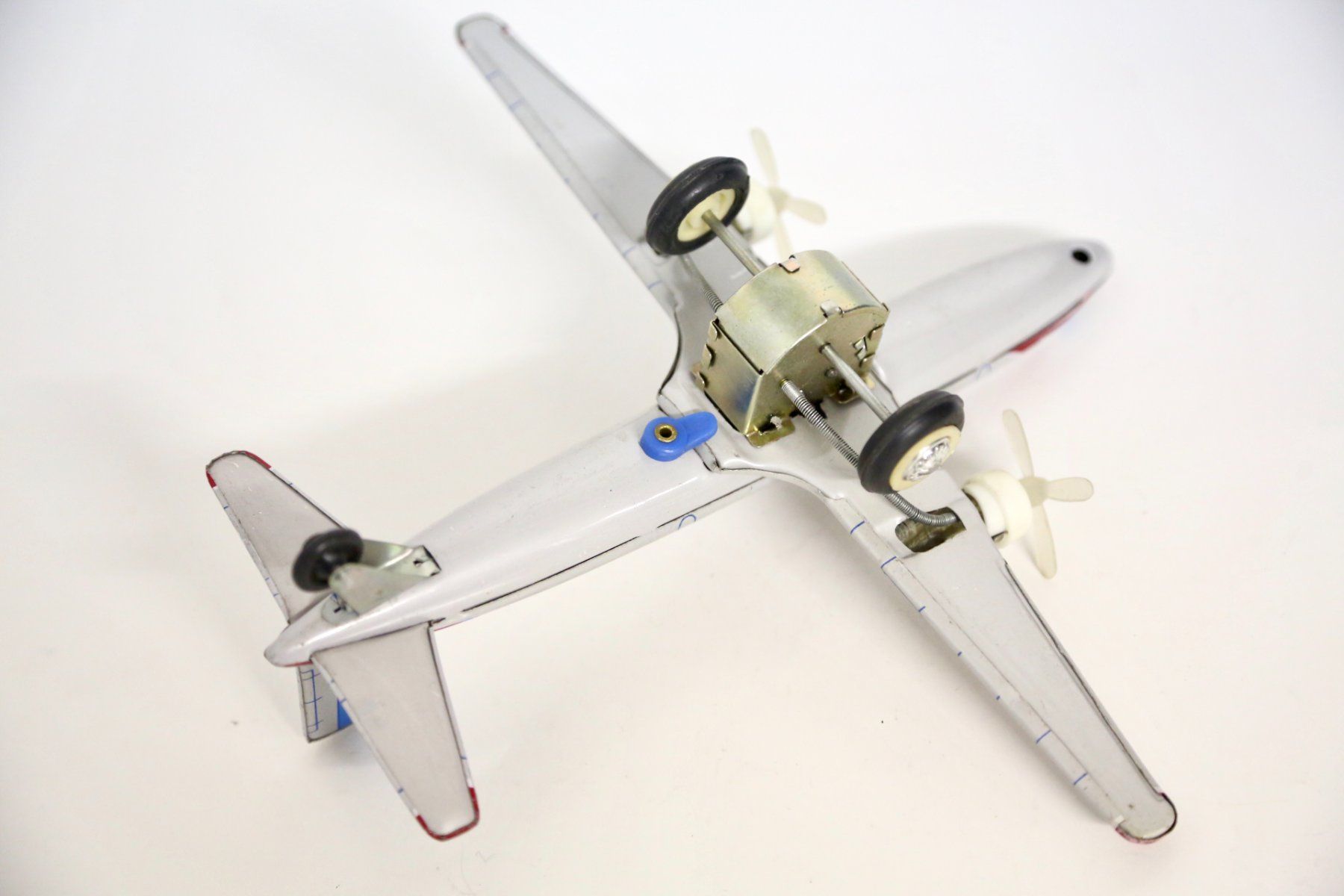 Giocattoli: Overseas Air Lines Blech Flugzeug – Usato da Reinach BL venduto da Han-Numismatik 6