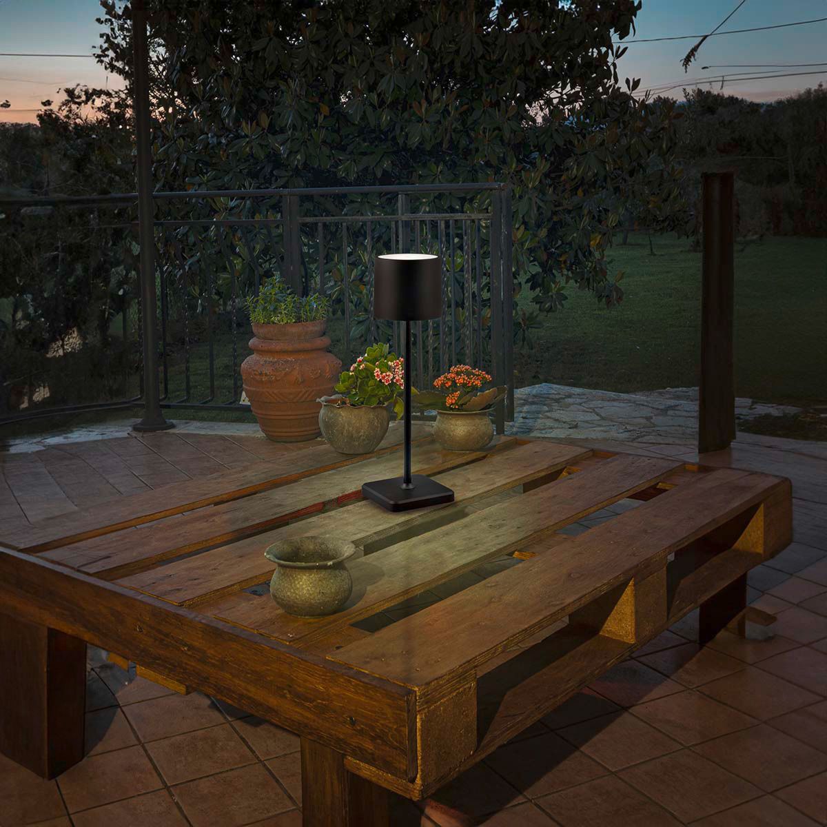 Lampen: LED Aussen Tischleuchte, Akku, IP54 – Neu (gemäss Beschreibung) aus Kreuzlingen von Smart-Light 1