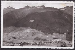 Disentis mit Piz Cavardiras