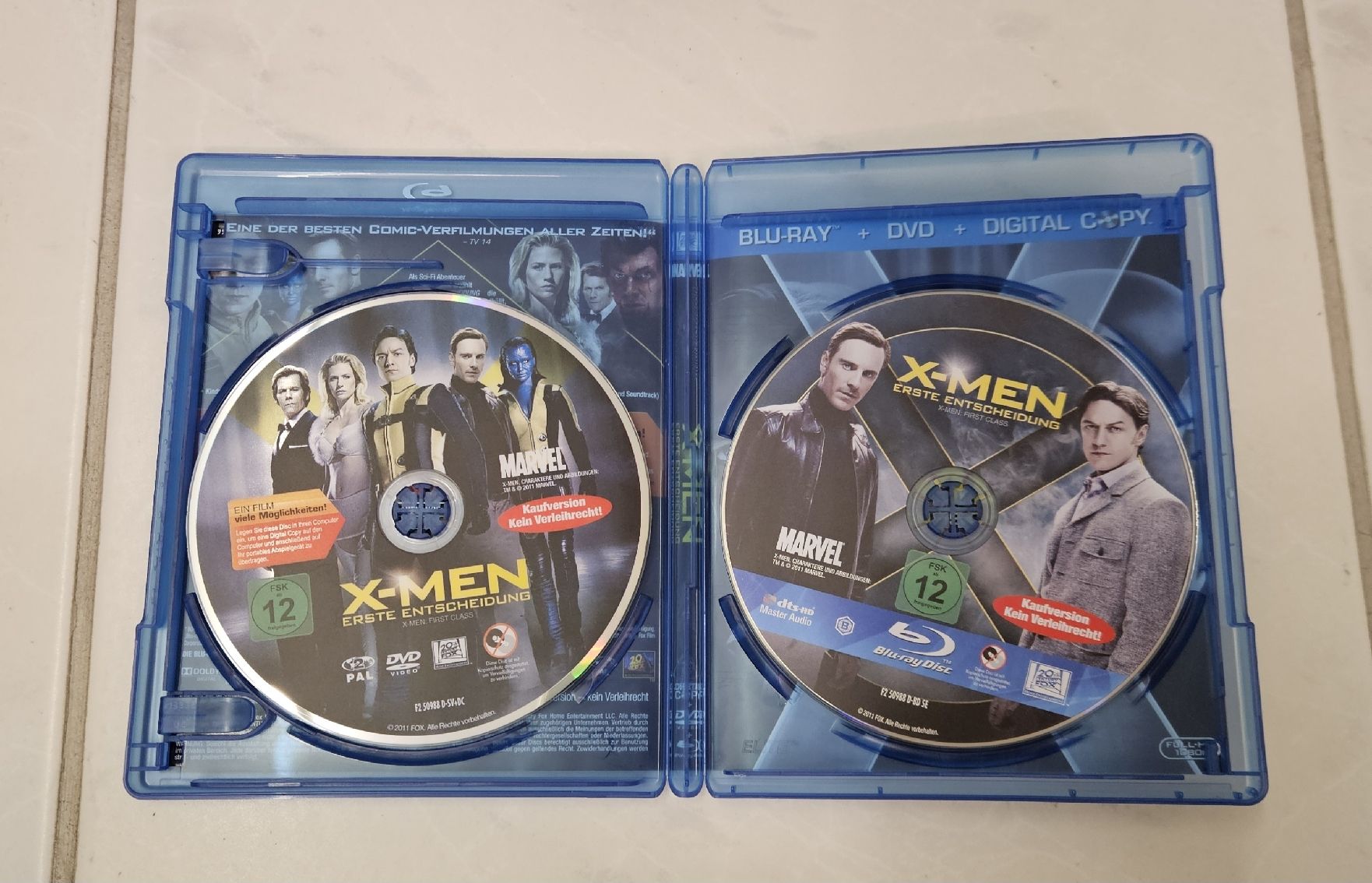 Alle DVDs: X-Men - Erste Entscheidung - Blu-ray, DVD & Digital Copy – Gebraucht aus Regensdorf von 8Collect 1
