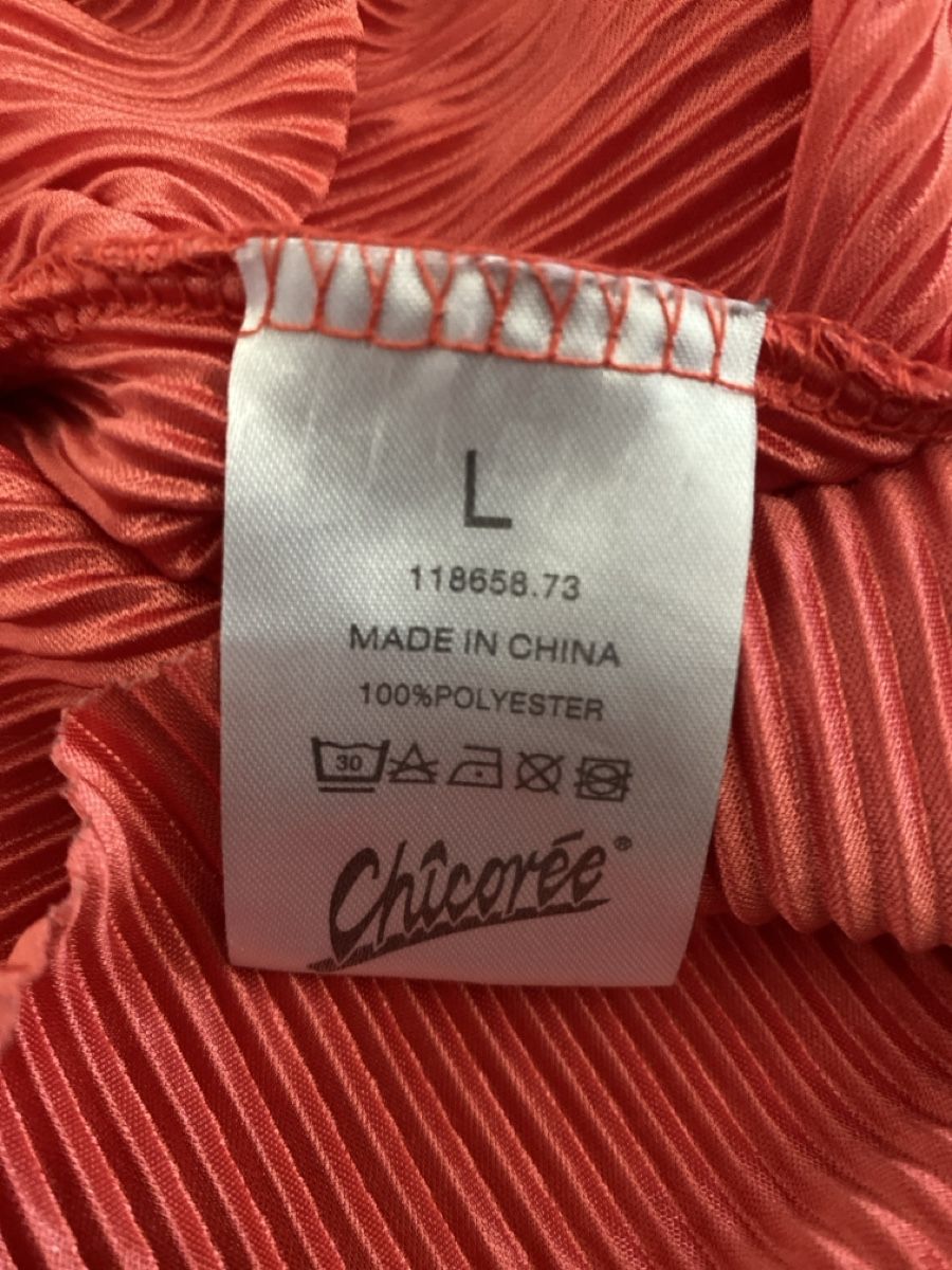 Top: Damen Bluse Koralle Grösse L Chicoree  – Usato da Alpnach Dorf venduto da melbb 3
