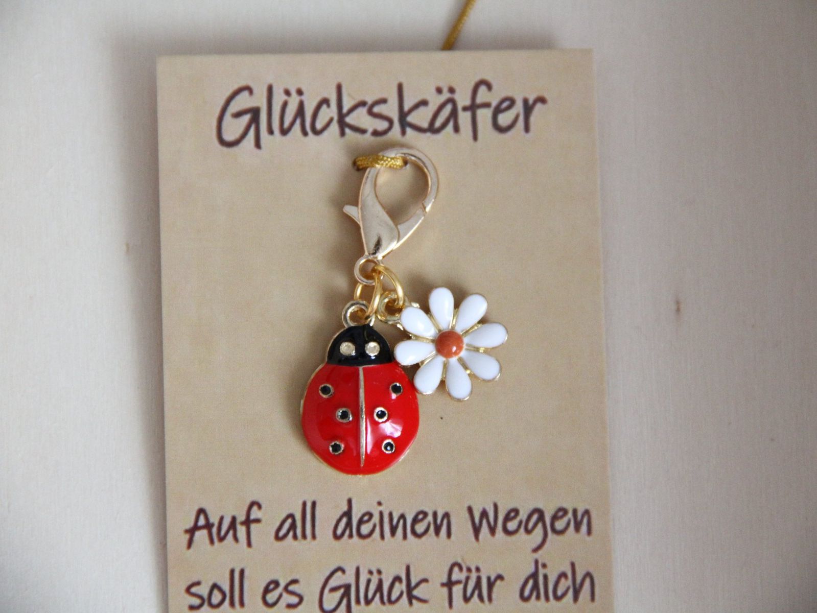 Portachiavi: GLÜCKskäfer - Anhänger – Nuovo e nell'imballaggio originale da Frauenfeld venduto da Metaria369 2