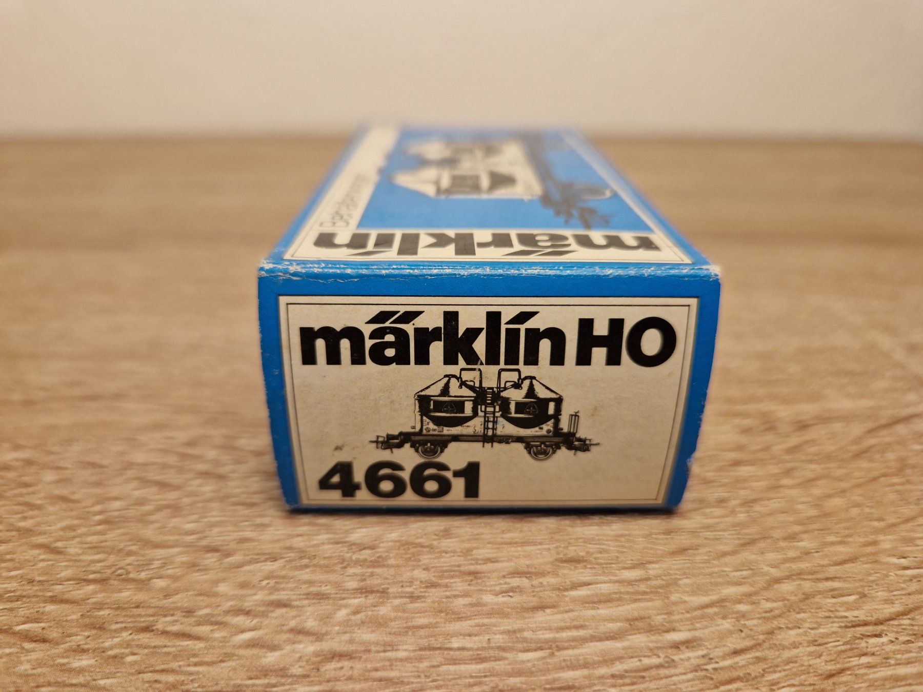 Märklin Modellini di ferrovie: Märklin 4661 Behälterwagen DB H0 – Usato da St-Aubin-Sauges venduto da tantome 5