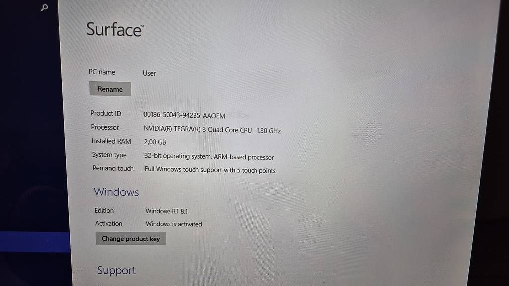 Microsoft Notebooks: Microsoft Surface – Gebraucht aus Lausen von Mwuet 1