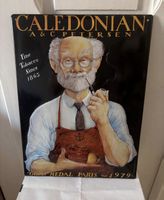 Caledonian A&C Petersen, Plaque publicitaire vintage 1979