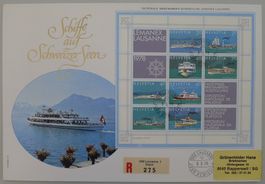 1978, LEMANEX-LUXUS FDC - Schiffsmotiv!: W59, Kat: 65.-+