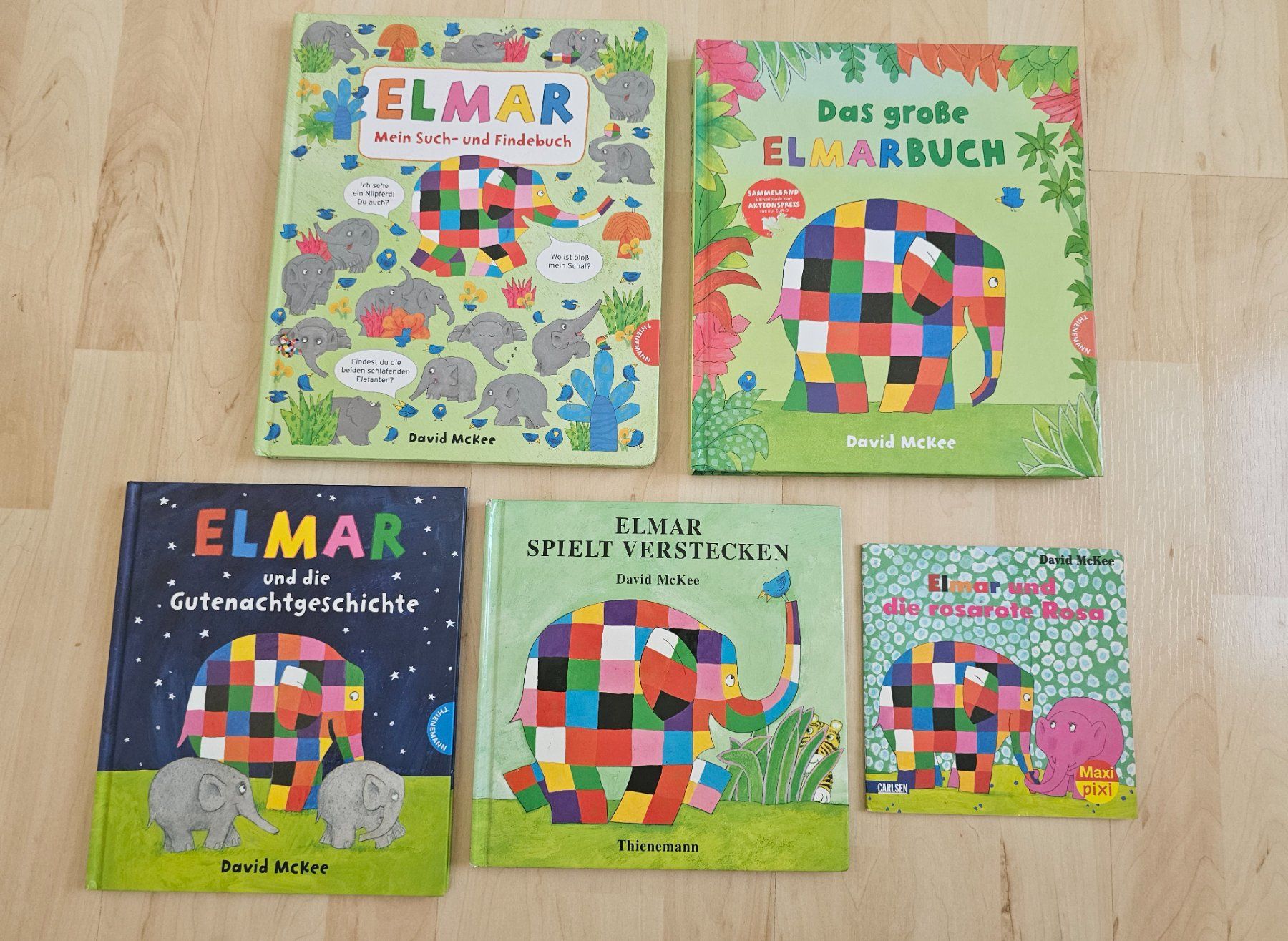 Livres: Kinderbücherset Elmar – D'occasion à Balterswil par Dikdik1992
