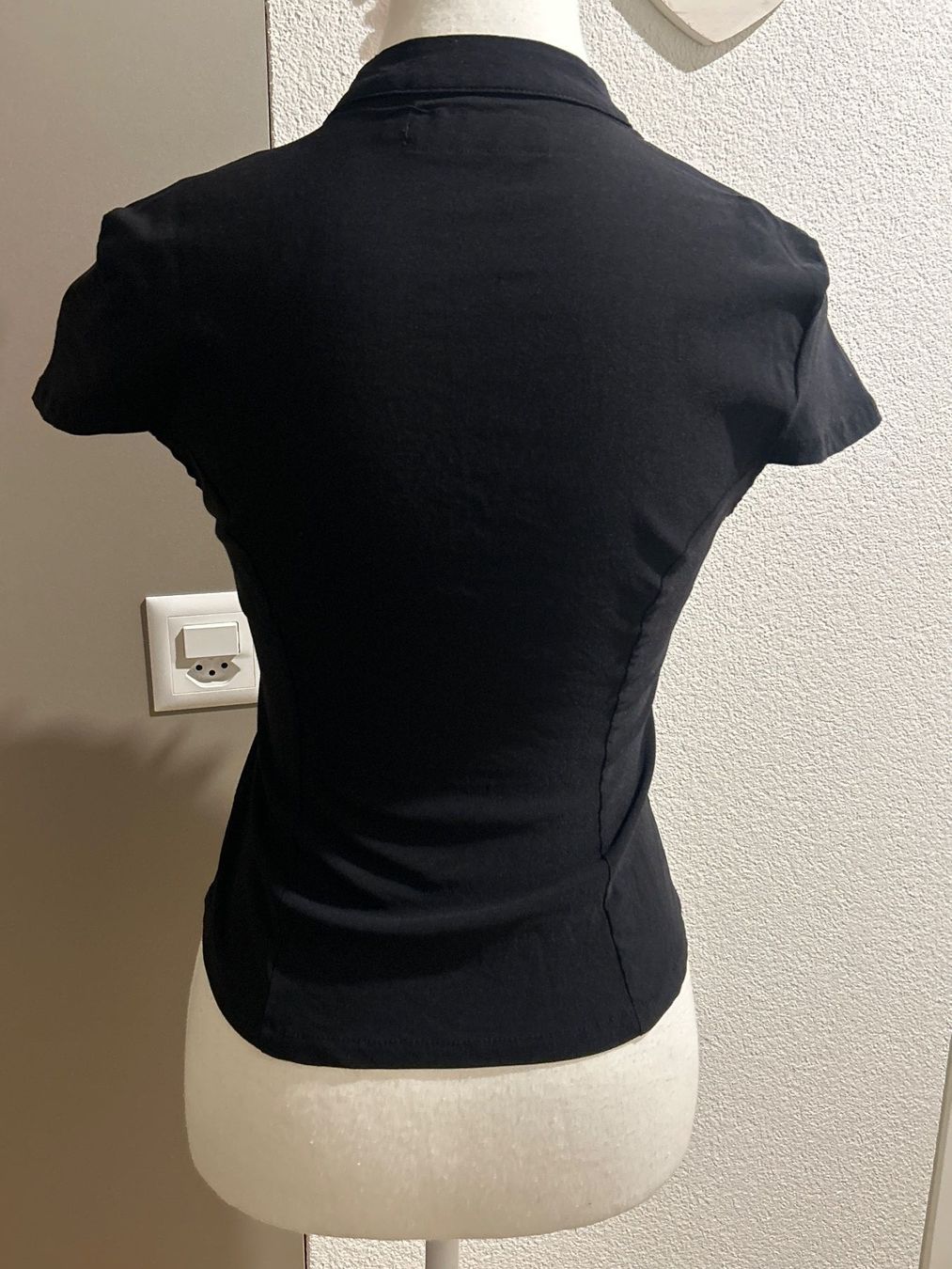 Pull&Bear Camicette: Damen Bluse schwarz von Pull & Bear Gr. S – Nuovo (secondo la descrizione) da Brunnen venduto da Nala2929 6