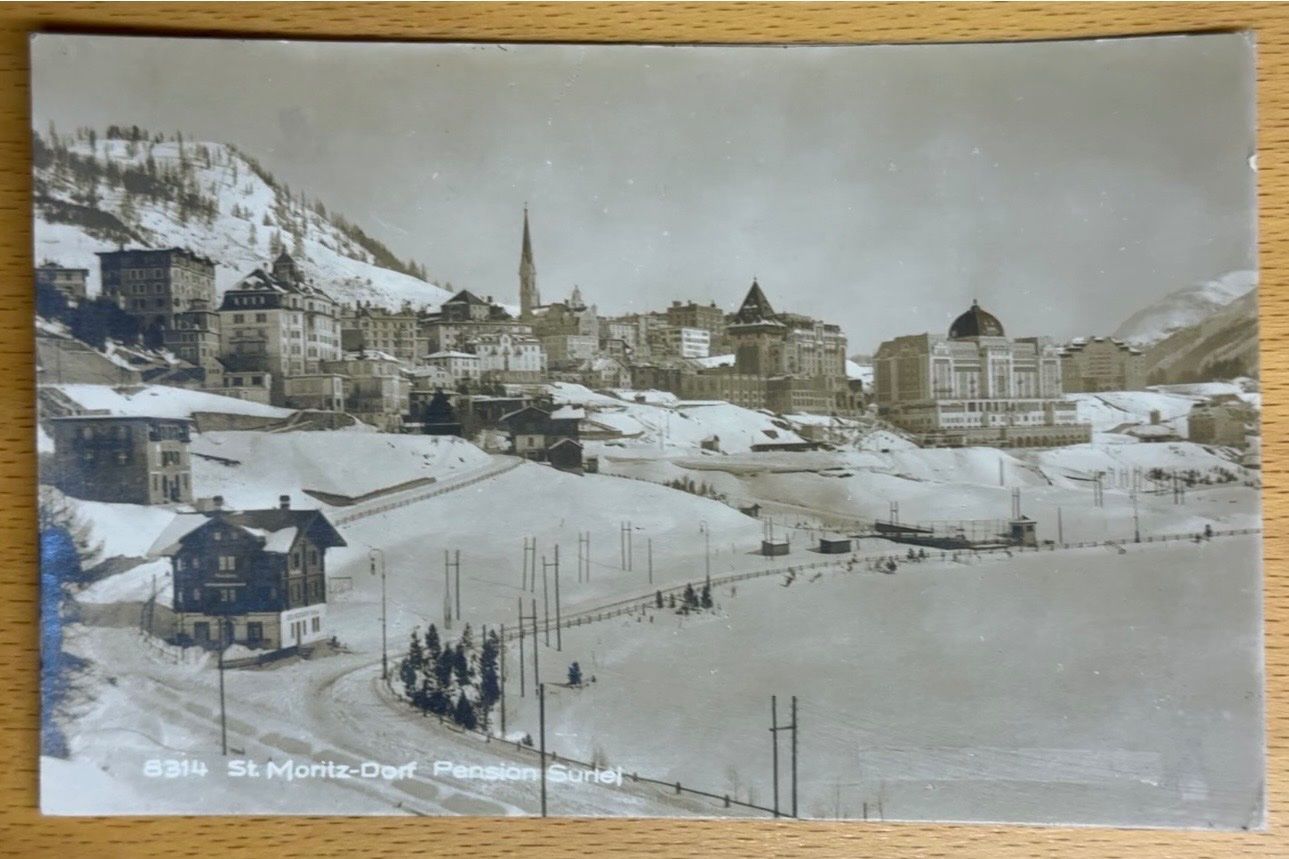Cartoline postali: Historische Ansichtskarte, St. Moritz Winterlandschaft – Usato da Andwil SG venduto da Ariisa1234
