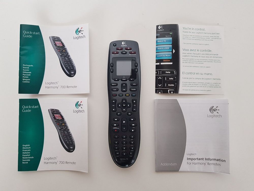 Logitech Harmony 700 Universalfernbedienung Neuzustand Kaufen auf