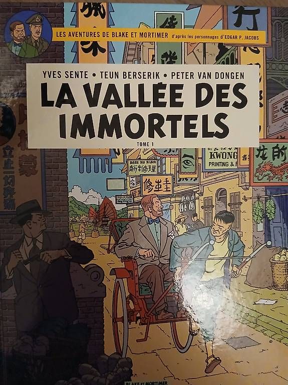 BD: Black et Mortimer Vallée Immortels Tome1 – D'occasion à Préverenges par mel_k6bd