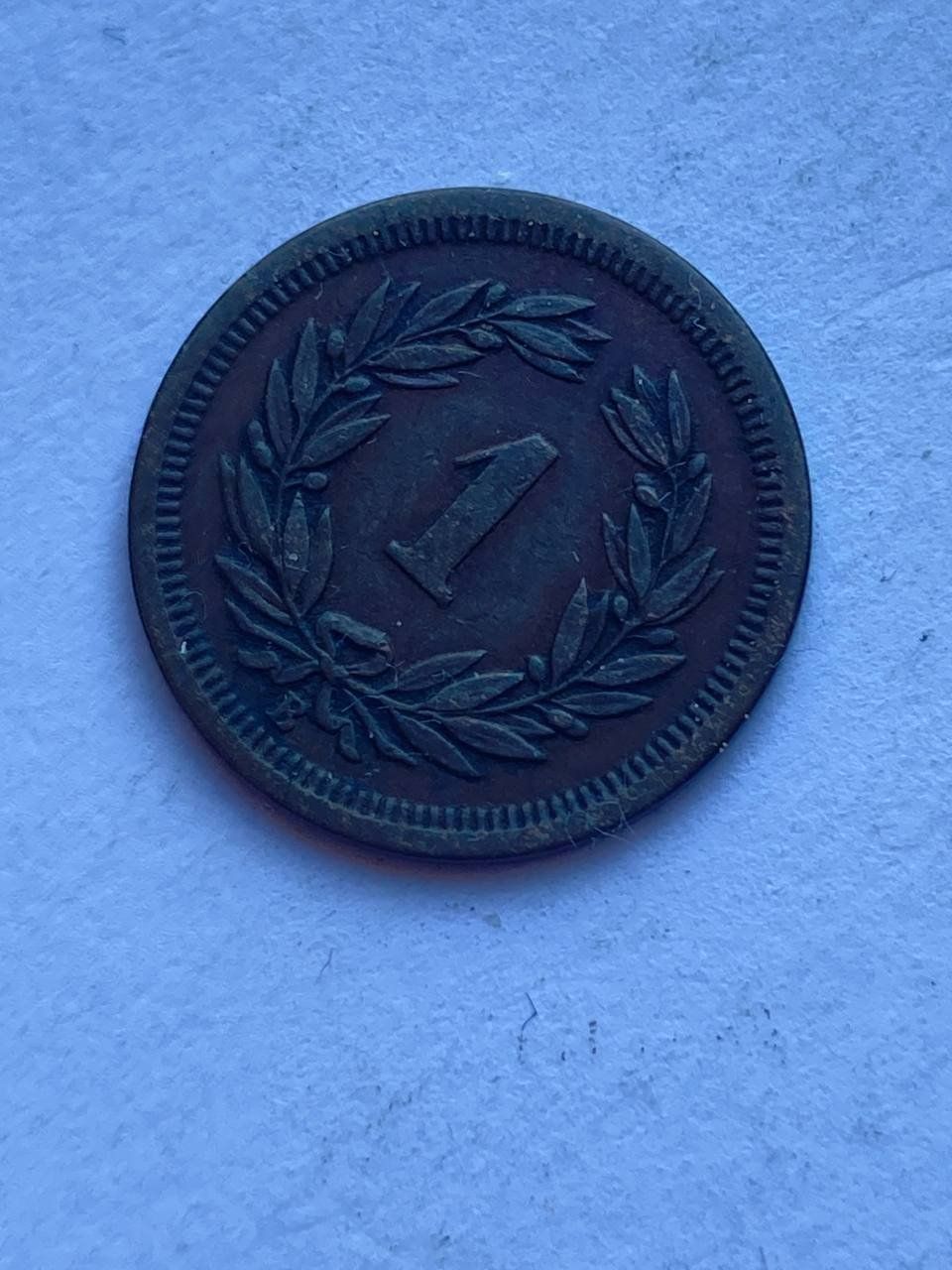Alle Münzen: Schweiz 1 Rappen 1875 – Gebraucht aus Muralto von manueldisaba01 5