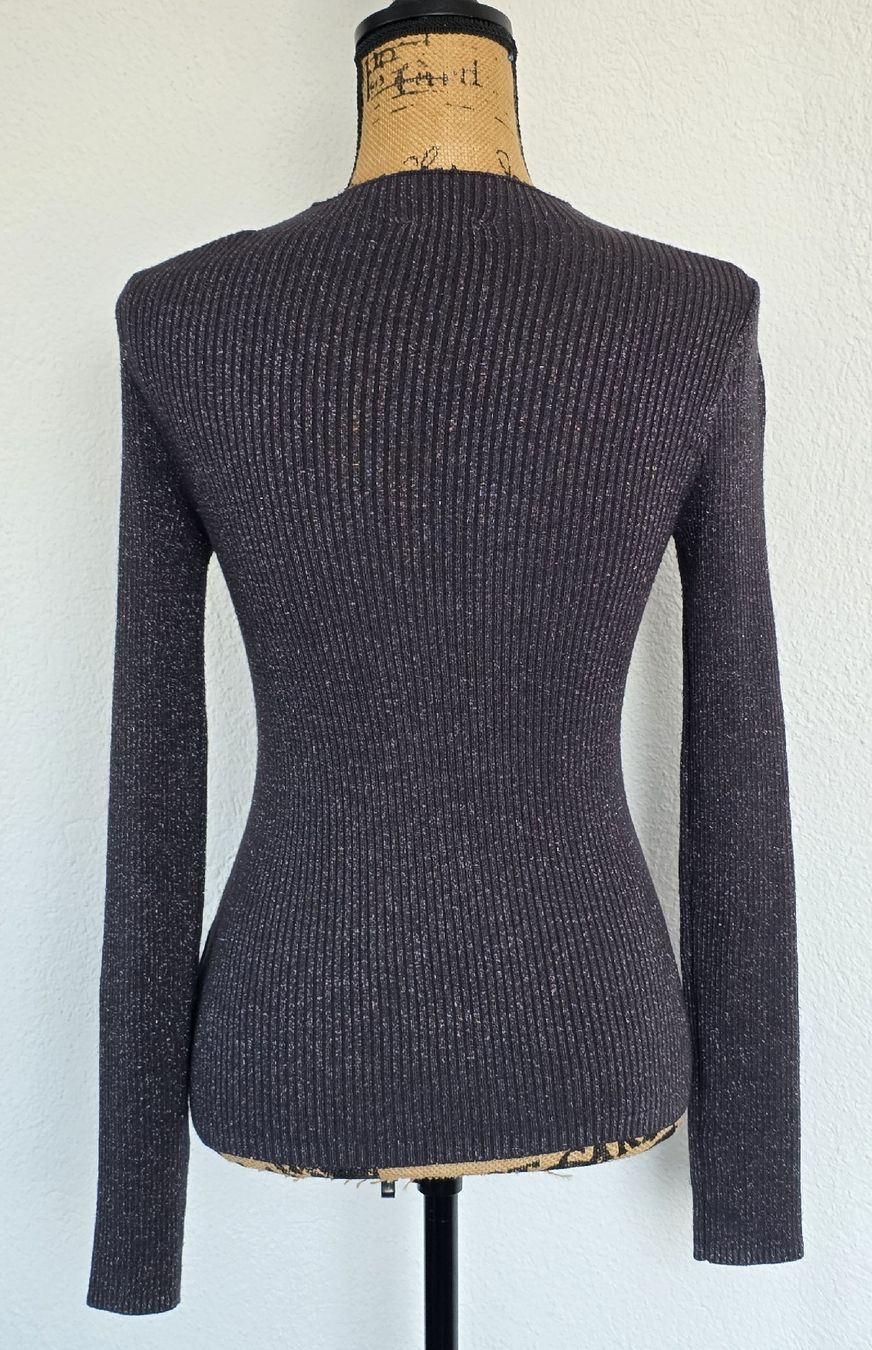 Maglioni & Felpe: Zarina Basic Pulli, Gr. M,  DunkelGrau-Glitzernd, Neu ✨ – Nuovo (secondo la descrizione) da Rheinsulz venduto da Gilea 3