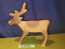 Ostheimer Holztier,Rentier H293