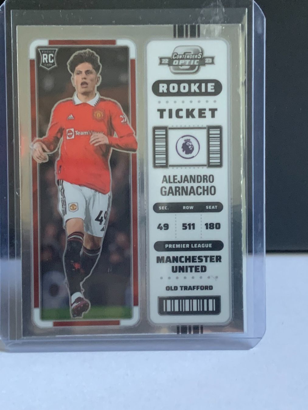 Panini Carte collezionabili: Panini Alejandro Garnacho Ticket Rookie – Nuovo (secondo la descrizione) da Flawil venduto da Juventino93