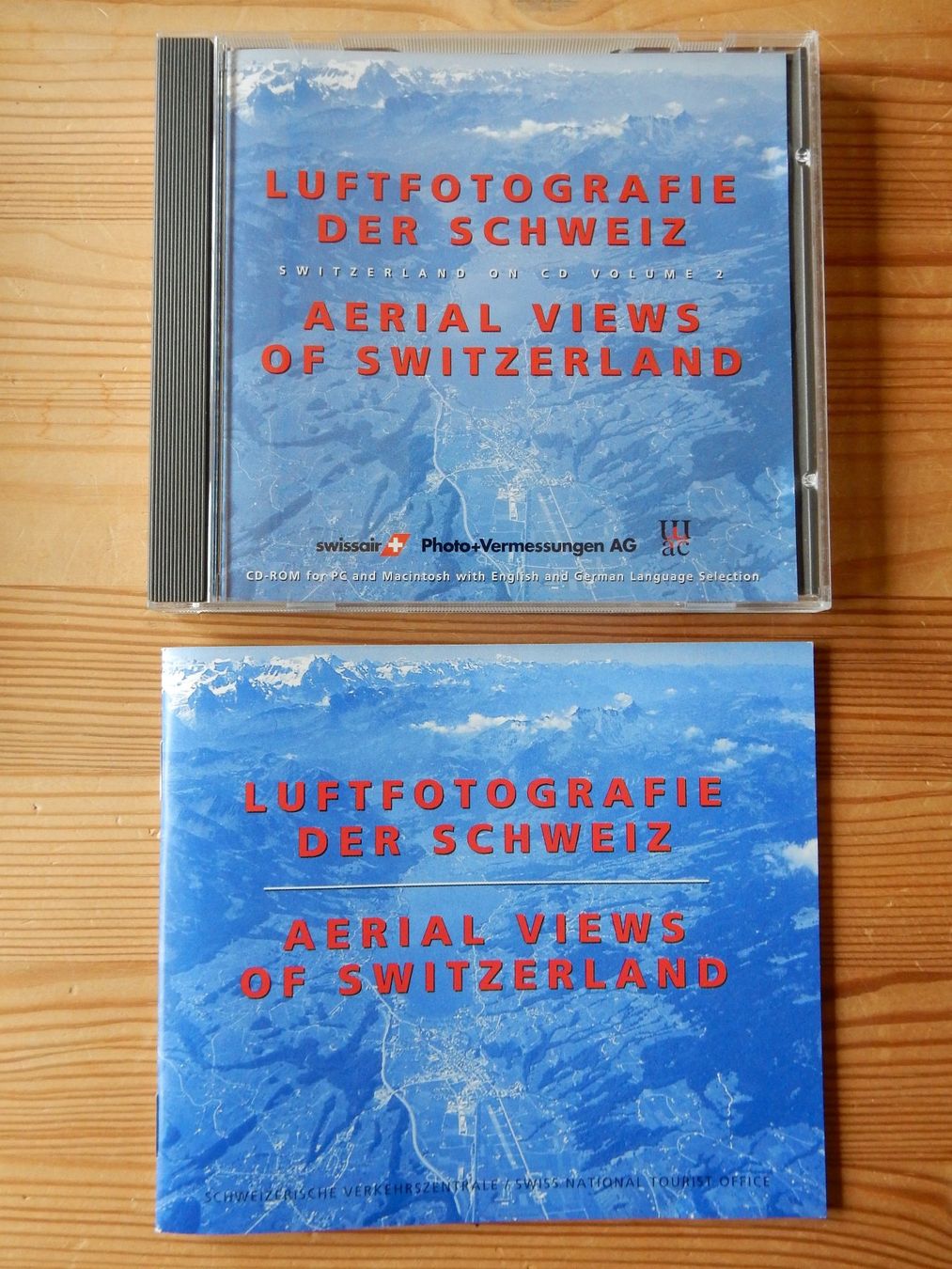 CD & DVD vergini: Luftfotografie der Schweiz - CD-Rom in Geschenkpackung – Nuovo (secondo la descrizione) da Jona venduto da JOberg_25 2