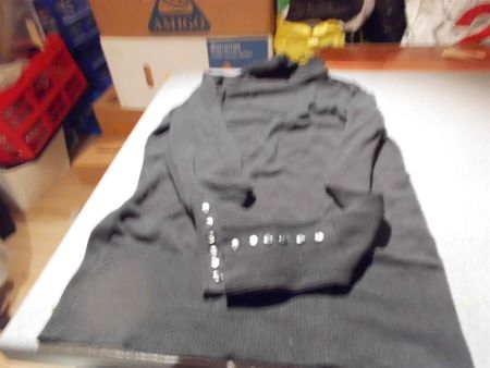 Rollkragenpullover ca. Grösse S, schwarz