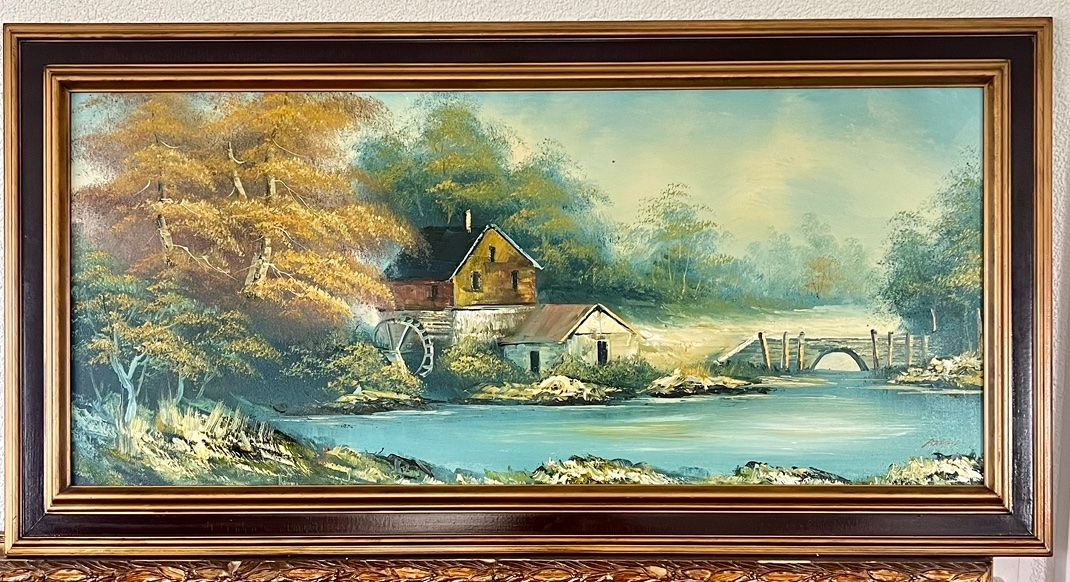 Dipinti: Schönes Herbstlandschaft Gemälde, gerahmt – Usato da Rutschwil venduto da joz_w5mj