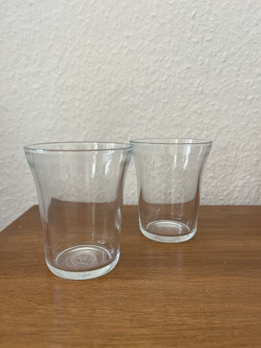 Duralex Bicchieri: Lot de 2 verres vintage - DURALEX – Usato da La Chaux-de-Fonds venduto da vert_j 1