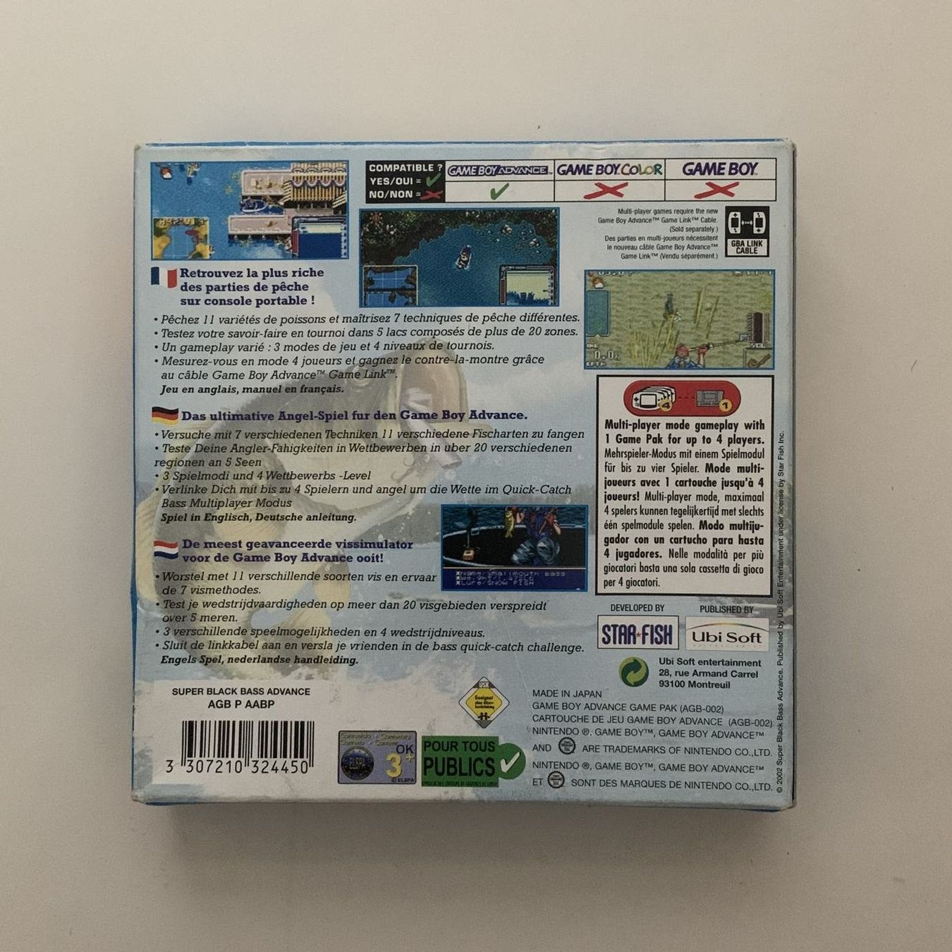 Nintendo Spiele: Super Black Bass Advance - GBA - OVP – Gebraucht aus Zürich von Mephisto87 1