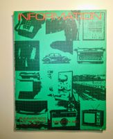 "INFORMATION" - MoMA NY. ORIGINAL - ERSTAUSGABE 1970. Rar