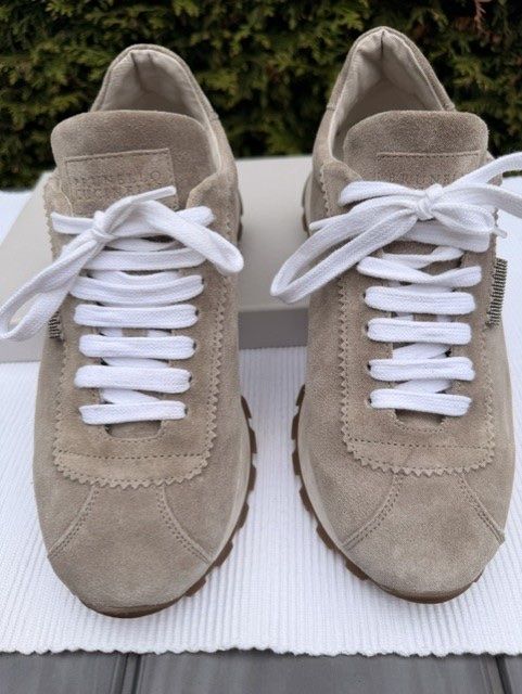 Brunello Cucinelli Scarpe da donna: Brunello Cucinelli - Sneaker Gr.38 - Braun – Nuovo (secondo la descrizione) da Dübendorf venduto da kerstinbrisbane 3