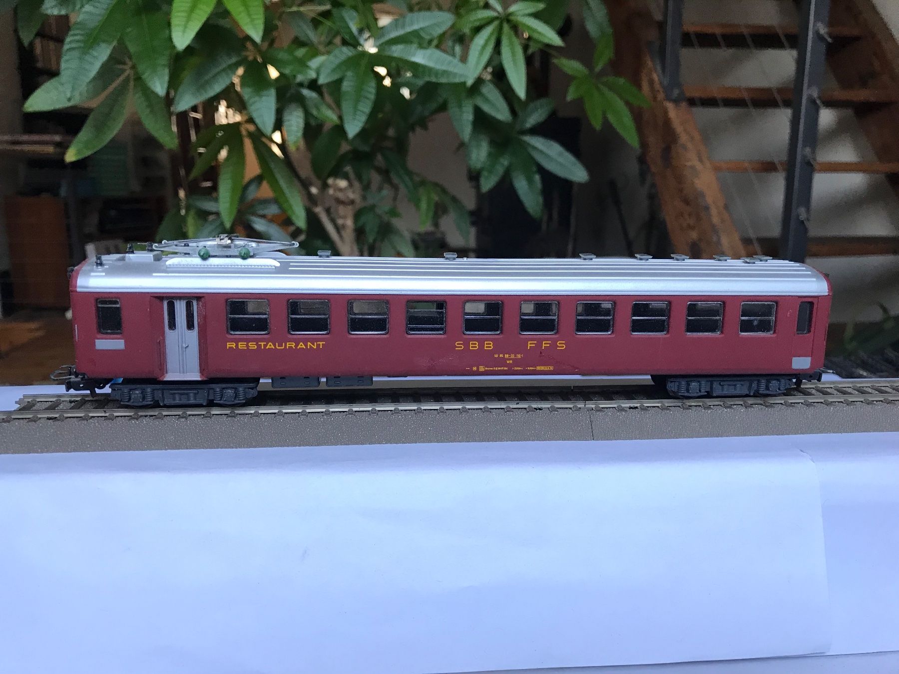Hag Modellini di ferrovie: HAG 405, restaurantwagen der SBB – Usato da Liestal venduto da ozo2005