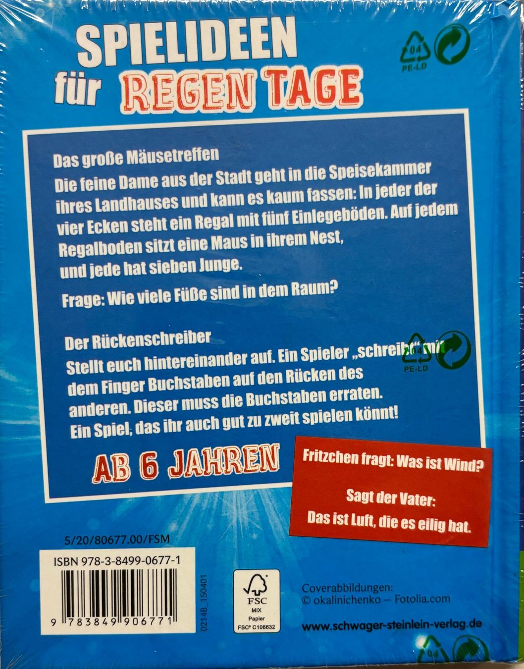 Libri: Spielideen für Regentage – Nuovo e nell'imballaggio originale da Sarnen venduto da Livres 1