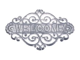 Chic Antique Schild "Welcome"