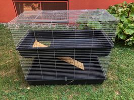 Doppelstöckiges Gehege für Meerschweinchen