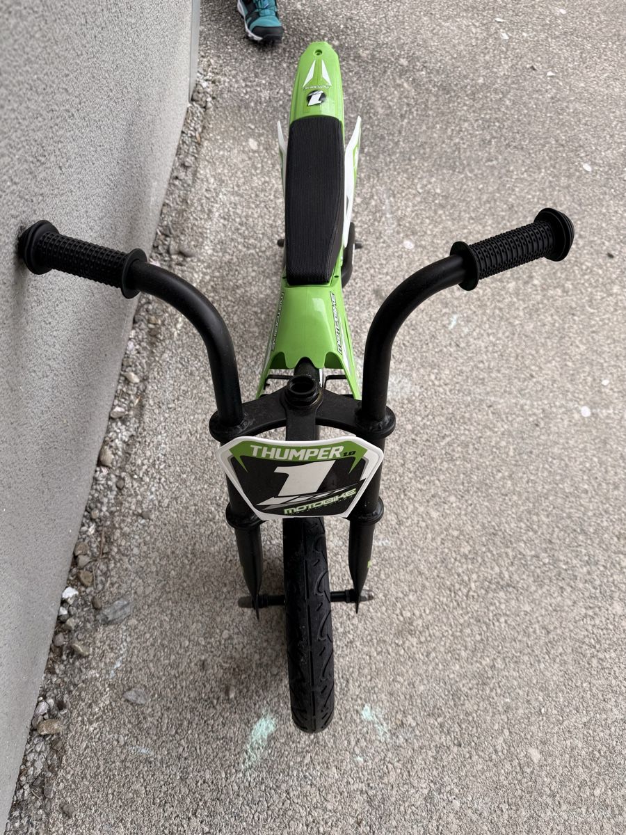 Velos: Kindermotorrad Thumper grün – Gebraucht aus Urdorf von nicofficial 2