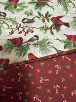 Weihnachtlicher Baumwollstoff, Neu
