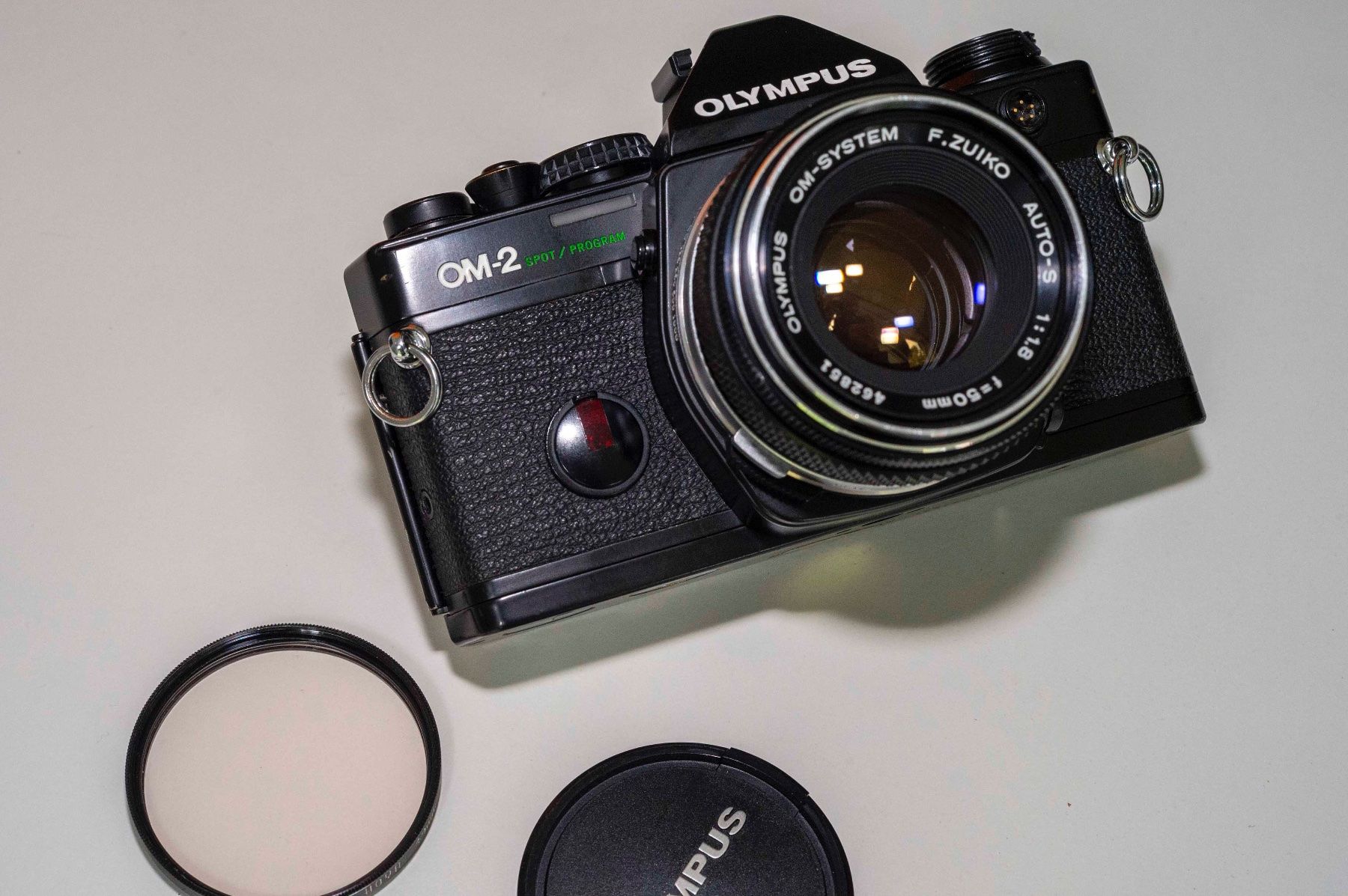Olympus Kamera: Olympus OM-2 Spot / Program mit Zuiko 50/1.8 – Gebraucht aus Schwerzenbach von floridan 3