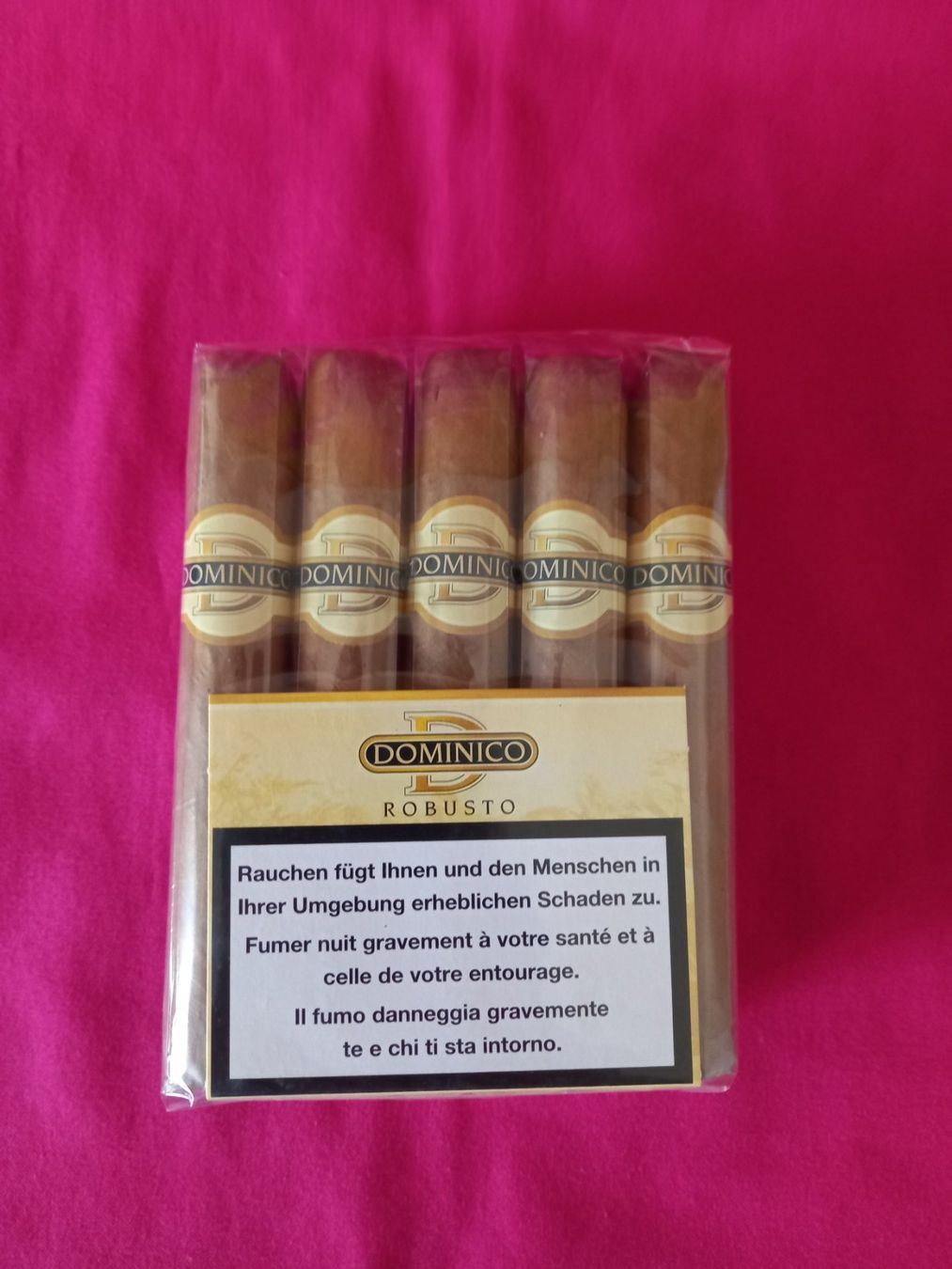 Villiger Zigarren: Dominico Robusto 1 x 10 – Neu und originalverpackt aus Bonaduz von Motz