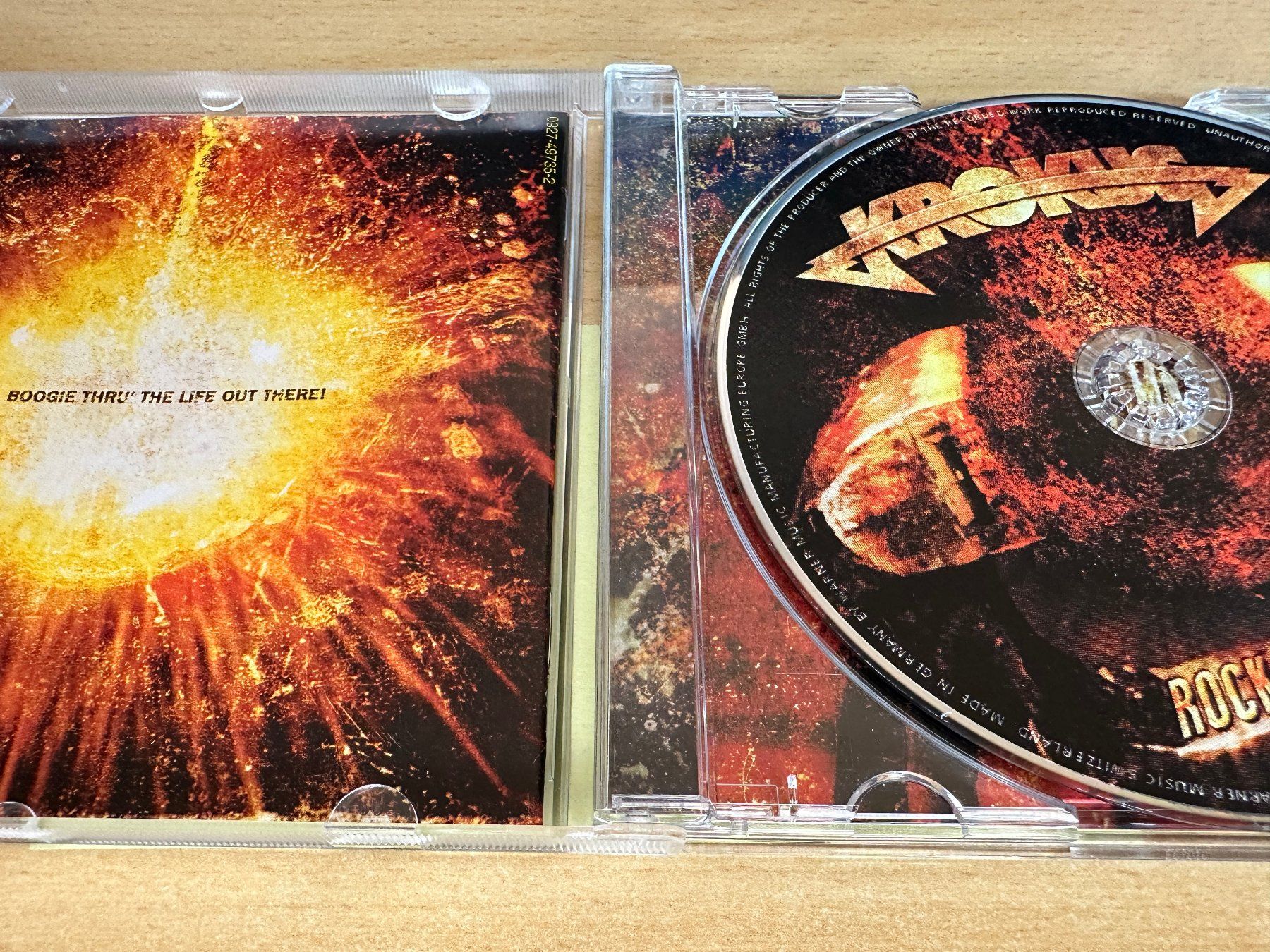 CDs: Krokus – Rock The Block – Gebraucht aus Rikon im Tösstal von Alpenmutz 2