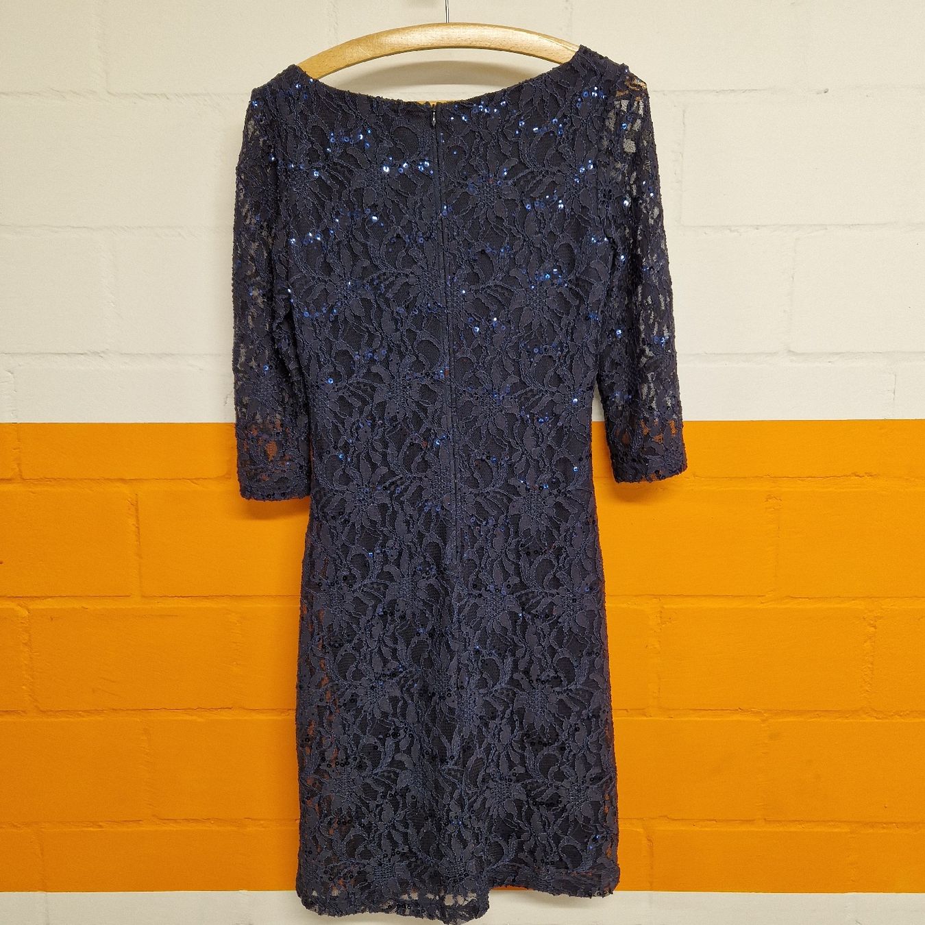 Kleider: Vera Mont Kleid, dunkelblau, Gr. 40 – Gebraucht aus Bern von latrouvaillebern 4