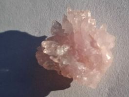 Rosenquarz Kristallin Rarität Natur Taquaral Minas G. Brasil