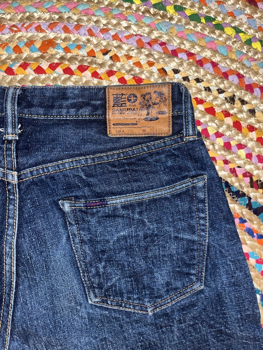 Jeans: Samurai Jeans Selvedge Denim Gr. 33 – Usato da Basel venduto da Millaco 5