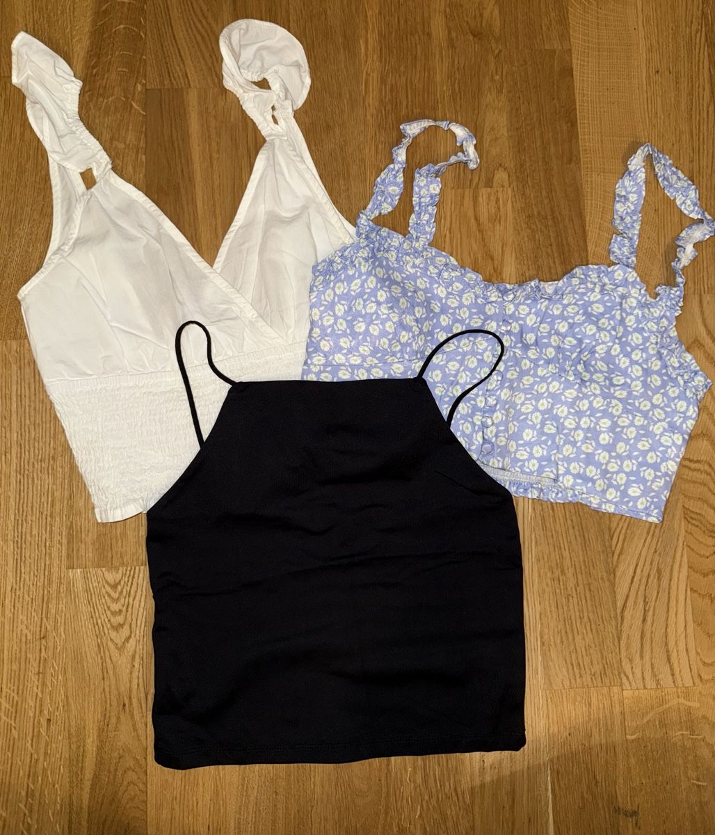 Tops: 3er-Set Crop Tops – D'occasion à Zürich par sabrina.gonc