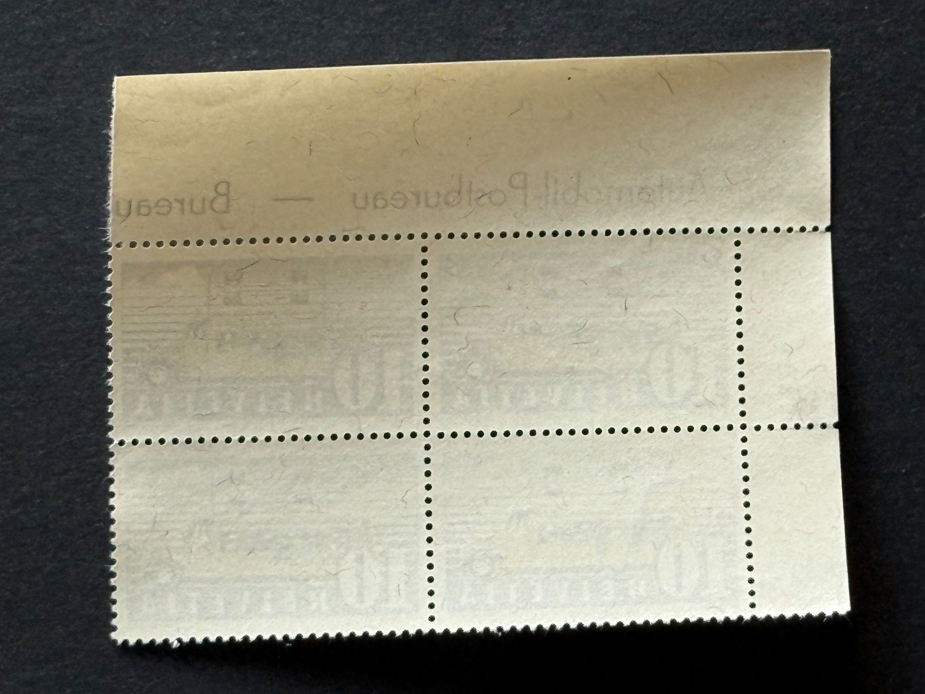 Tutti i francobolli: 210x, postfrisch, Druckverschiebung, Viererblock – Usato da Aarau venduto da hilde47 3