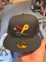 LRG-Cap - New Era (schwarz / rot-gelb-grün) 7 1/4