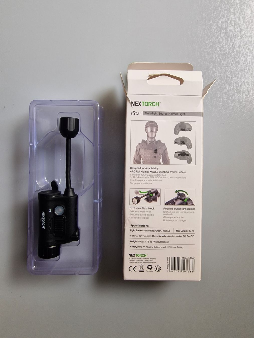 Lampen: Nextorch Taktische LED-Helmlampe rSTAR – Neu und originalverpackt aus Feusisberg von luk_5zkg 3