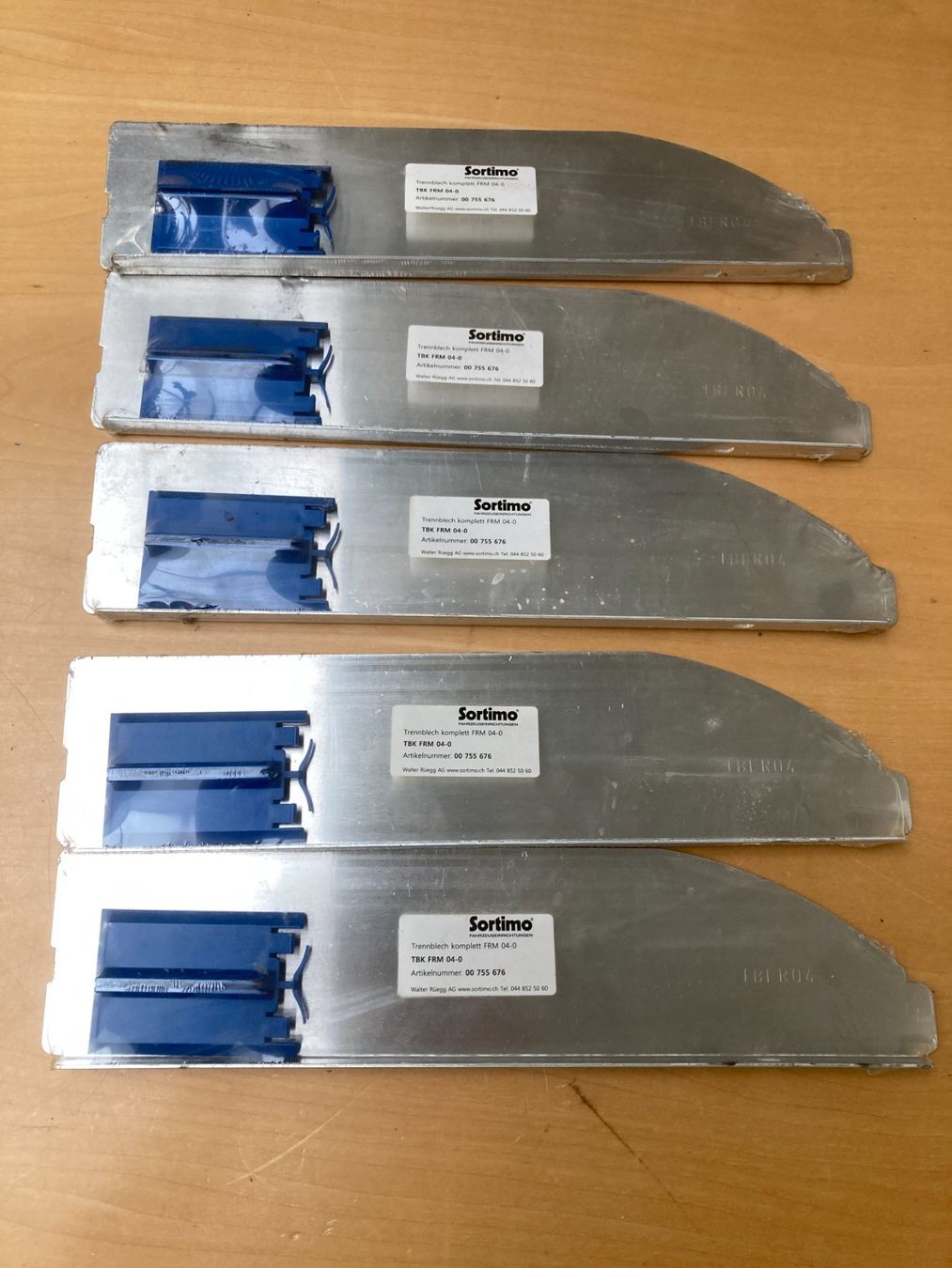 Sortimo Tutti gli attrezzi: 5x Sortimo Trennblech TKB FRM 04-0 neu – Nuovo e nell'imballaggio originale da Cham venduto da WB2223