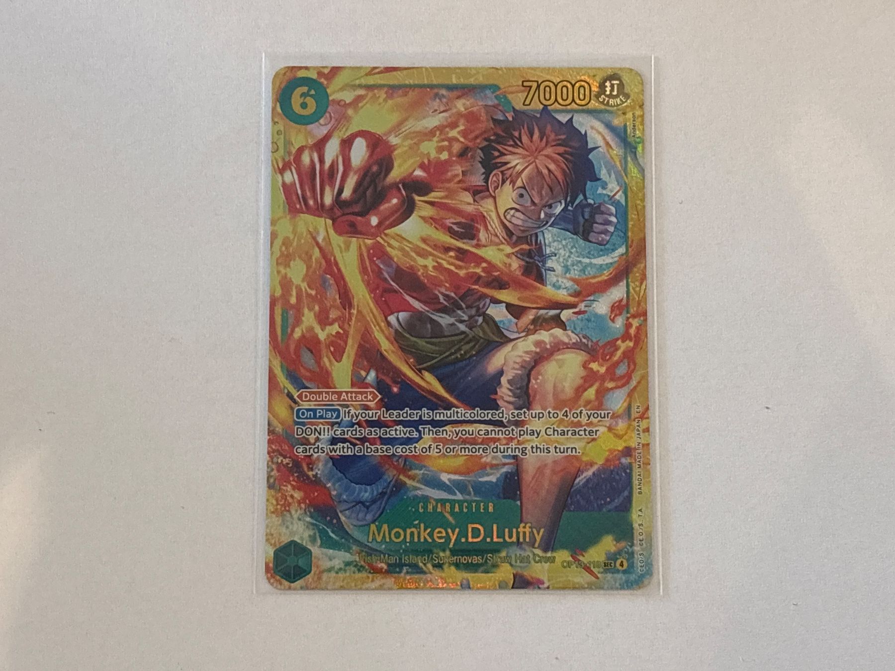 Bandai Carte collezionabili: One Piece TCG CARD OP13-118 ENG – Nuovo (secondo la descrizione) da Schaffhausen venduto da Brickorama0815